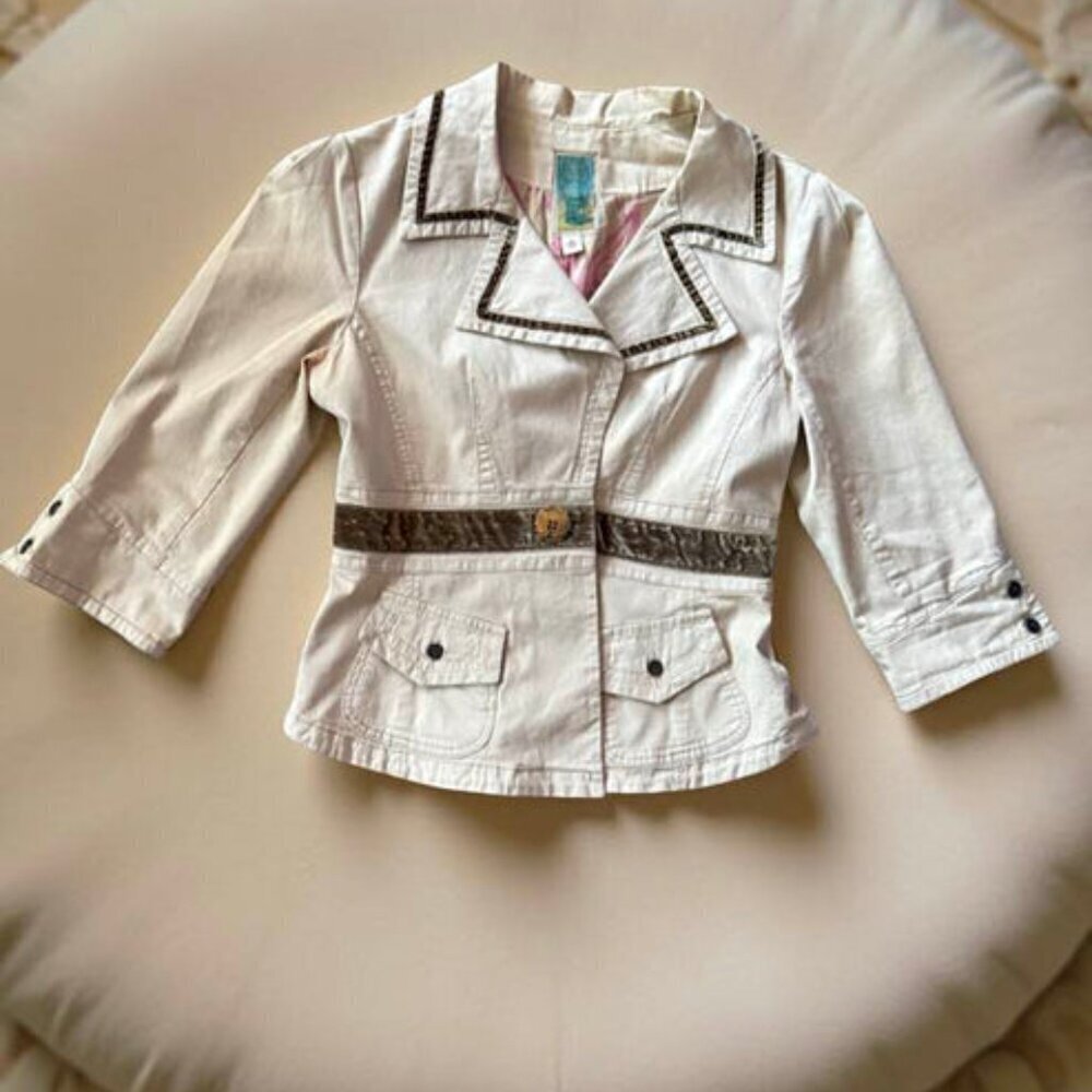 TAN/BROWN JACKET - Picture 3 of 7